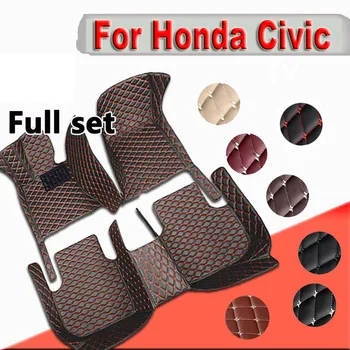 Avto predpražnike Za Honda Civic 2022-2023 po Meri Auto Stopalo Blazinice Avtomobilska Preproga Kritje dodatki