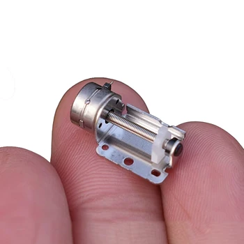 Nidec Mini Tiny 7mm Koračnih Motornih Mikro 2-Faza 4-Žice Stopil Motor Linearni Drsnik Vodi Vijak Gred Premika Blok Matica DIY Fotoaparat