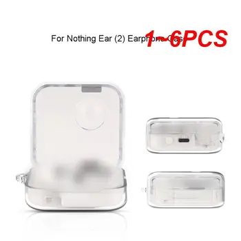 1~6PCS Zaščitne Slušalke-Primera, ki je Primerna za Nič Uho (2) Kritje Shockproof-Shell Stroj Stanovanj-Proti Prahu Silikonski Rokav