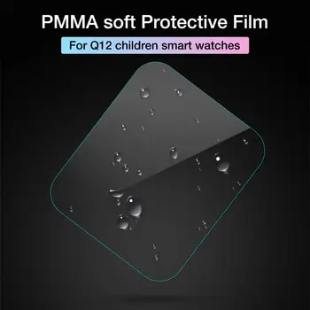 3D Ukrivljen Smartband Zaščitno Mehko Film Zaslon Protektorstvo Za V12 Pametno Gledati Otroke Watch Anti-Scratch Dokaz Film