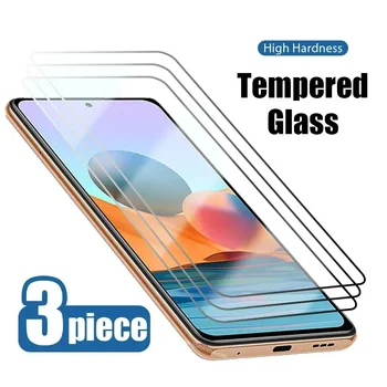 3PCS/Telefon Kaljeno Steklo za Redmi Opomba 10 Pro 4X 4 5 5A 6 Screen Protector Stekla za Xiaomi Redmi Opomba 9 Pro 9S 9T 8 7 8T