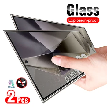 2pcs screen protector For Samsung Galaxy S24 Ultra Zasebnosti zaščitno steklo sansung S24plus S24ultra S 24 Odklepanje Anti-Spy stekla