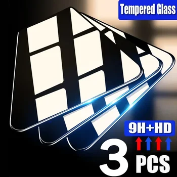 3PCS Zaščitno Steklo za Huawei P20 P30 P40 Pro Lite E 5G Screen Protector Stekla za Huawei P10 P9 Plus, Lite