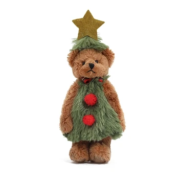 Kakovost Božič Medved Polnjene Živali Plišastih Igrač za Udobje in dolgotrajno Uporabo