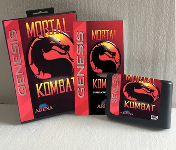 Vroče Prodaje Mortal Kombat Z NAMI Polje In Priročnik Knjiga 16-bitno MD Igra Kartice Za Sega MegaDrive Genesis Konzole