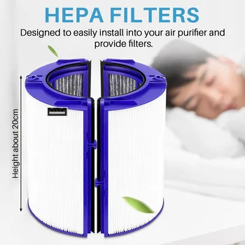 HEPA Filter Nadomestni Del za Dyson TP06 HP06 PH01 PH02 Zraka Čistilec Res HEPA Filter Set Primerjati Del 970341-01
