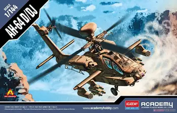 Akademija 12625 1/144 AH-64D/DJ Apache (Plastični model)