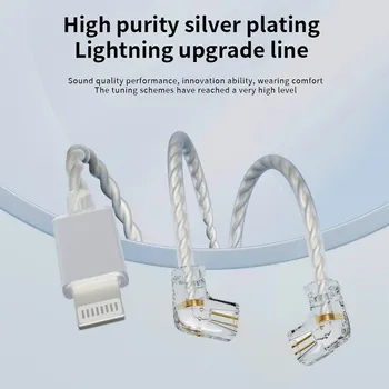 ND Strele slušalke kabel je primeren za žične slušalke z Strele vmesnik, 2pin, dvojno-pin-priključevanje in izklapljanje 0.