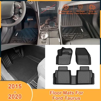 2015-2020 Foot Pad za Ford Taurus 2015 2016 2017 2018 2019 2020 Pribor predpražnike Snežno Odejo Nič Nepremočljiv Pokrov