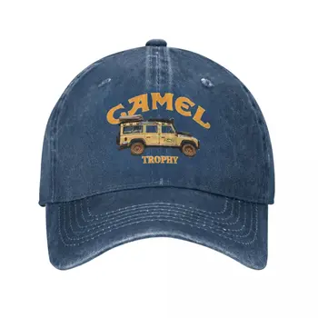 Camel Trophy Logotip Baseball Caps Retro Stiski Traper Oprati Pokrival za Moške, Ženske Prostem v Vseh Letnih časih Potovanja Klobuki Skp