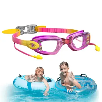 Bazen Očala Otroci Plavanje Očala z UV Zaščito Jasno Vizijo Nobenega Puščanja Anti Scratch & Meglo Udoben Pas Vodo Očala