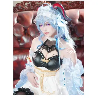 Anime Igra Genshin Vpliv Ganyu Cosplay Kostum Cosplay Devica Enotno Igra GanYu Ženske Anime Obleko Halloween Maskiranje