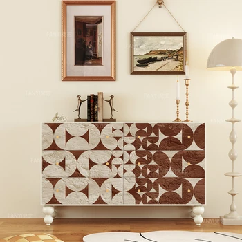 Sodobna in preprosta masivnega lesa omaro, dnevna soba, sideboard, hodnika, trem kabinet
