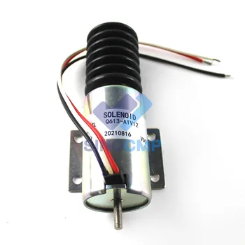 Stop Magnetni Ventil Q613-A1V12 12V Dizelski Motor Ustavi Magnetni Paše Za Stroji, Oprema za Motor, Rezervni Deli