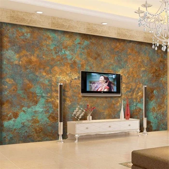 zidana de papel parede 3d ozadje po Meri Evropskega luksuzni retro rjavenja rjo TV ozadju stene steno stensko slikarstvo tapety