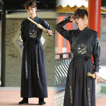 Stari Hanfu Moških Tradicionalne Nacionalne Fazi Plesna Predstava Diplomi Phography Oblačila Tang Dinastije Kostum Stranka, Cosplay