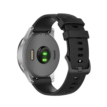 HAODEE 18 20 22 MM Watch Band za Gledanje 42mm/Garmin Vivoactive 3/Vivoactive 4 4S/Forerunner 645 Silikonski Trak Watchband