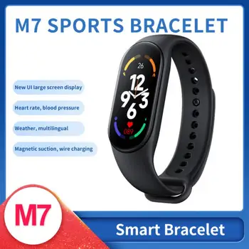 M7 Pedometer Moški Ženske Smartband M7 Srčni Utrip Smartwatch Fitnes Tracker Krvni Tlak Šport Pametna Zapestnica Za Moj Band 7