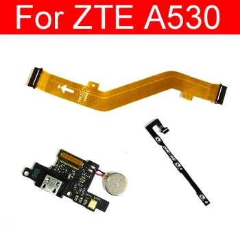 Vklop / Izklop in Dol / Gor Glasnost Flex Kabel Za ZTE A530 A606 Mainboard USB Polnilec Polni Penzion Flex Traku Zamenjava