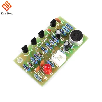 DIY Clap Akustični Nadzor Stikalo Modul Suite Elektronska Vezja PCB Komplet za Arduino