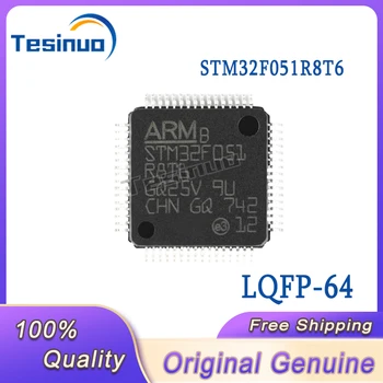 5/KOS Novo Izvirno STM32F051R8T6 LQFP-64 ARM Cortex-M0 32-bitni mikrokrmilnik MCU Na Zalogi