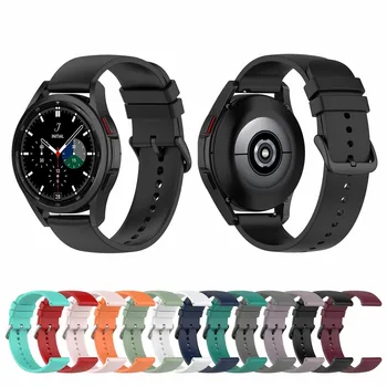 Vroče Primeren Za Samsung Galaxy Watch 5 Univerzalne Barve Silikonski Manšeta SmartWatch Zamenjava Podporo Dodatki