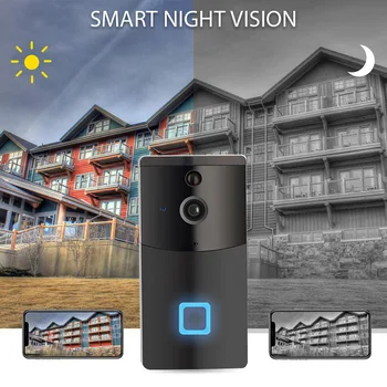 Tuya Smart Wifi Zvonec Omrežja Brezžični Video Interkom Kamera Ir Nočno Vizijo dvosmerno Glasovno Interkom Alarm Potisnite Zaslon