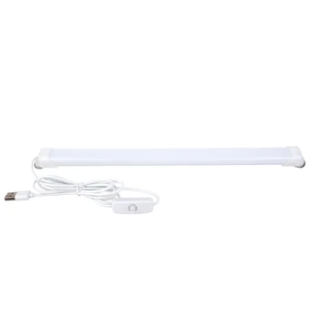 896F LED Pod Kabinet Lahka, Enostavna Montaža svetlobne Vrstice Kuhinja Svetloba Namizne Svetilke z USB Napajalni Kabel