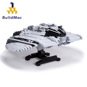 BuildMoc Stotnik Raider Borec Gradnik Set Za Battlestared Letalo Galactica Zrakoplova Igrača Za Otroke, Darilo Za Rojstni Dan
