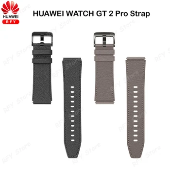 Original Watch Trak za HUAWEI Watch GT 2 Pro Usnja, Gume Titana Trak Alternativa Watchband Zamenljive Zapestnica