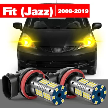 Za Honda Fit Jazz 3 4 2008-2019 2pcs LED Luči za Meglo Dodatki 2009 2010 2011 2012 2013 2014 2015 2016 2017 2018