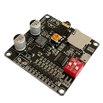 DY-HV20T Predvajanje govora Modul 12V/24V Napajanje 10 W/20 W Ojačevalnik Podpora Mikro SD Kartice, MP3 Predvajalnikom Glasbe za Arduino