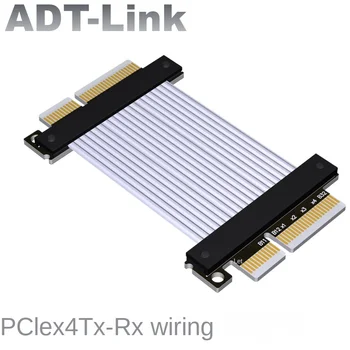 ADT PCI-E 3.0 4.0 Podaljšek x4 Moški-Ženska pcie TX-RX Signal za Preklop kabel