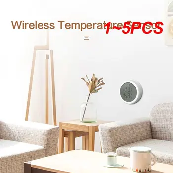 1~5PCS Tuya Smart Termometer, Doma Notranjo Temperaturo In Vlažnost zraka Senzor Z LCD Zaslonom APLIKACIJO Glasovni Nadzor Alexa