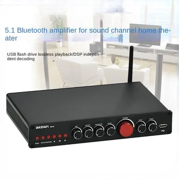 PM-01 PM-02 High-power Multi-channel Bluetooth Ojačevalnik 5.1 Kanalni Domači Kino LDAC Bluetooth 5.0 Subwoofer