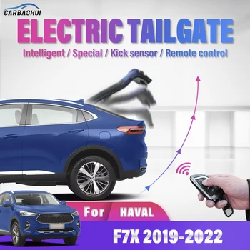 Avto Električna vrata prtljažnika Spremenjen Auto vrata prtljažnika Inteligentni Moč Upravljati Prtljažnik Samodejno Dvižna Vrata Za HAVAL F7X 2019-2022