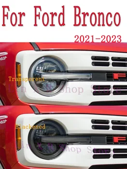 Za Ford Bronco 2021 2022 2023 Avto Zunanjost Smerniki Anti-scratch Spredaj Lučka za Odtenek TPU Zaščitni Film, ki Zajema Popravil Dodatki